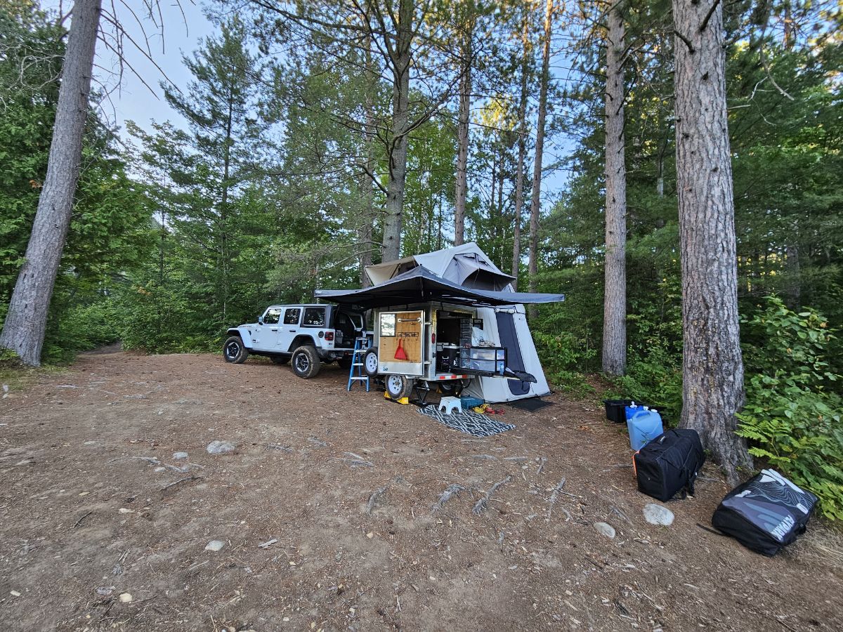 Photo de Very Quiet site on lake front