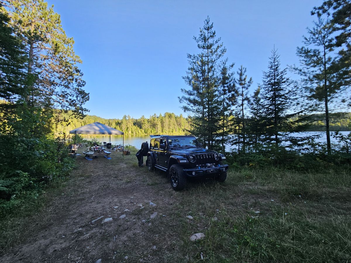 Photo de Very Quiet site on lake front