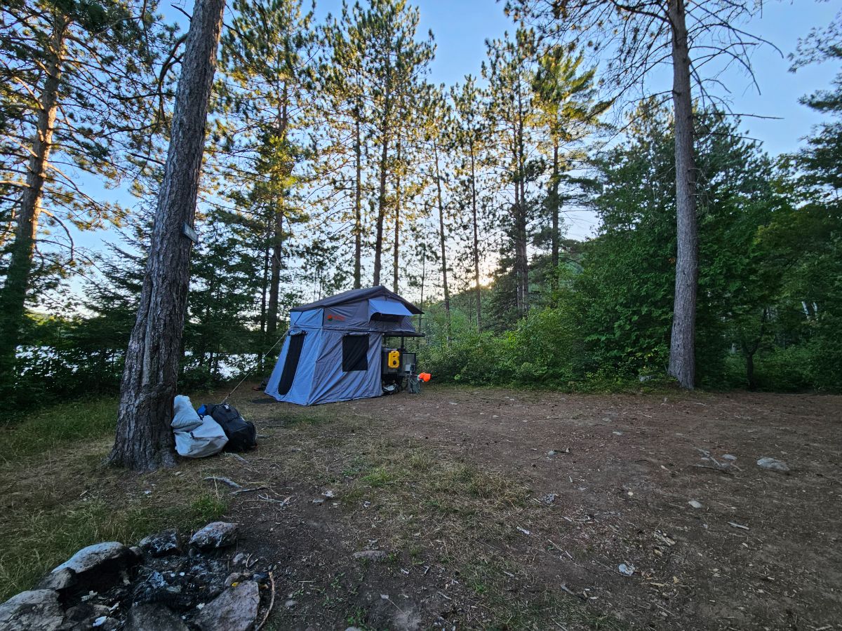 Photo de Very Quiet site on lake front