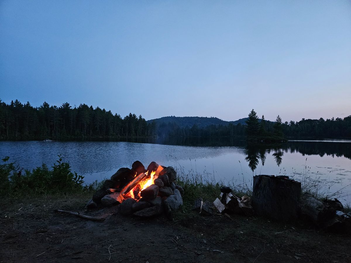 Photo de Very Quiet site on lake front