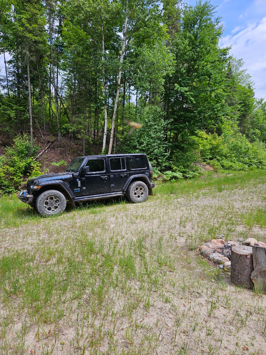 Photo of Group site on side trail 2